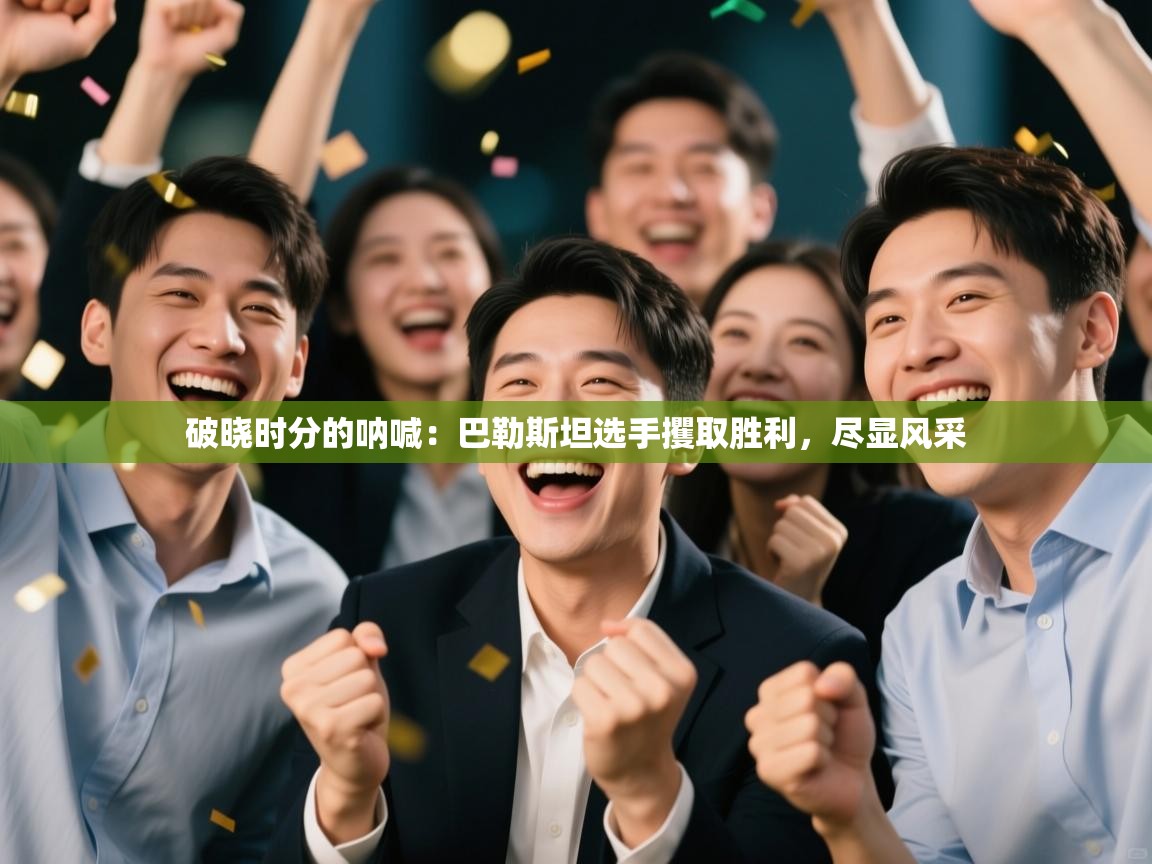 破晓时分的呐喊:巴勒斯坦选手攫取胜利,尽显风采 第2张